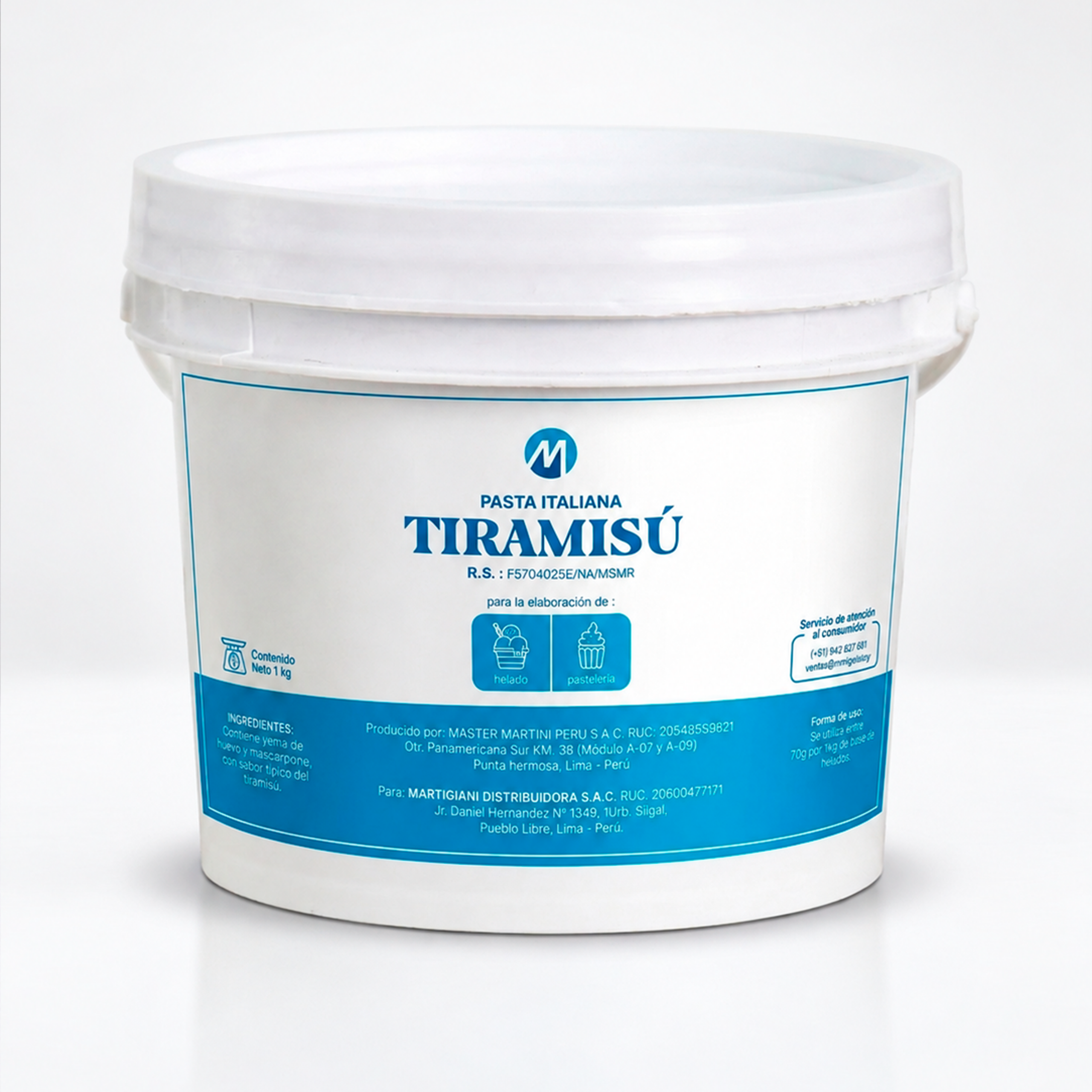 tiramisu categorias